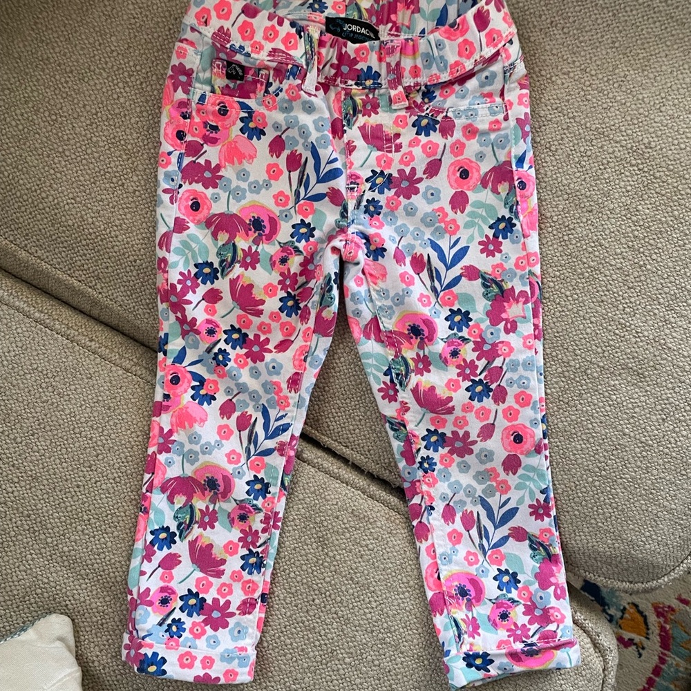 Flower jeggings